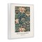 Stupell Industries William Morris Honeysuckle Pattern Black Framed Giclee Art, design by Vintage Hustle